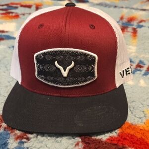 Vexil Maroon and Black Men's Cap